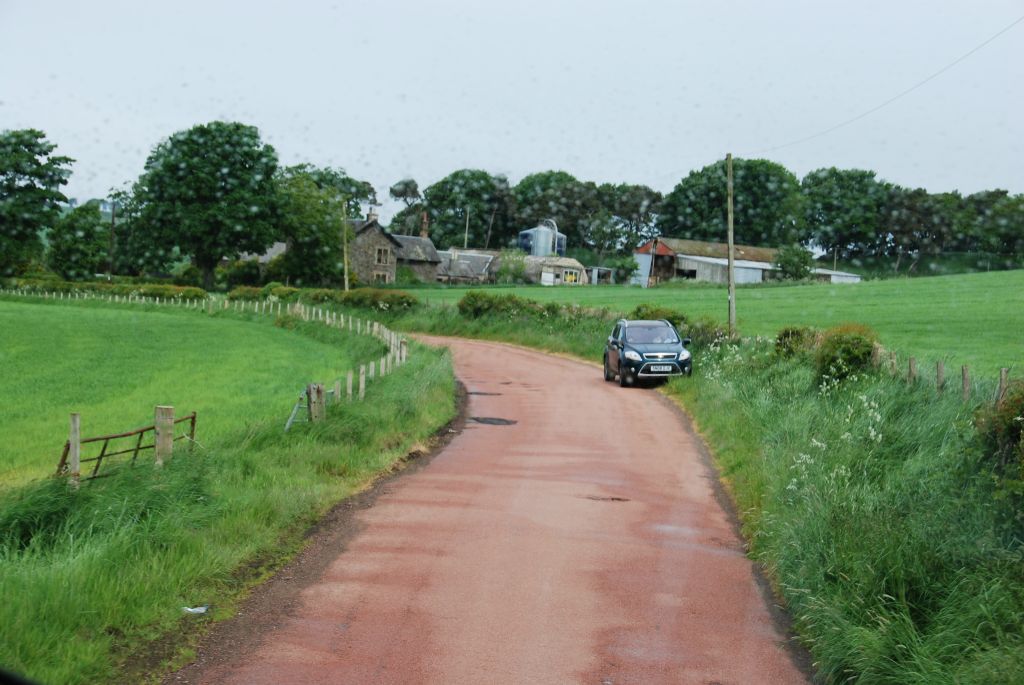 We next travelled north along the windy narrow roads toward Quothquan.